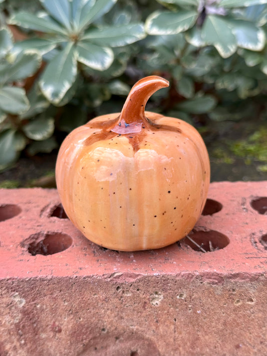Ceramic Stoneware Pumpkin Decoration Pottery small