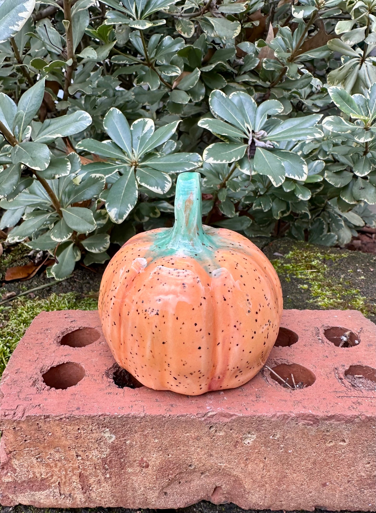 Ceramic Stoneware Pumpkin Decoration Pottery