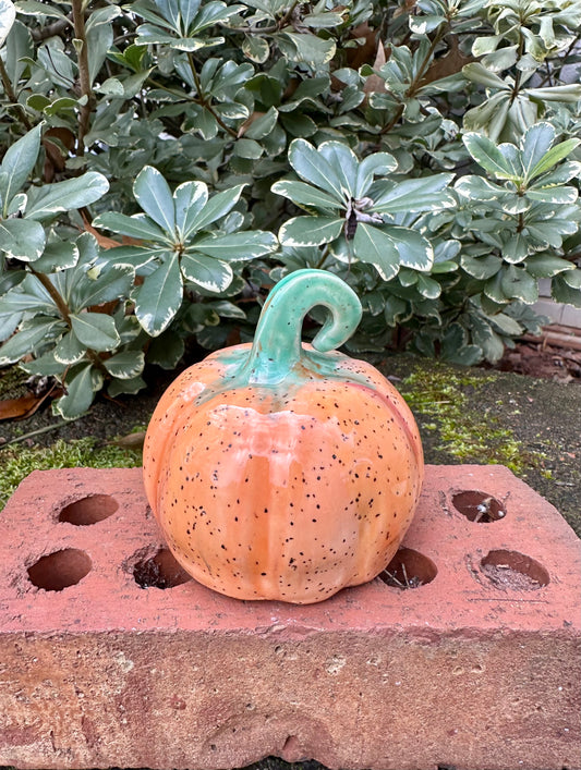 Ceramic Stoneware Pumpkin Decoration Pottery